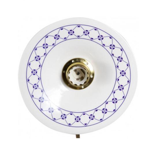 klasicka stredomorska rustikalna stolova mosadzna lampa kancelaria homeoffice pracovny osvetlenie lampy talianska toskanska keramika modro vzorovana lameridiana zariadenie modra ludova vidiecka.jpg